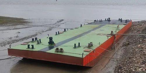 Ballastable Pontoon Barge