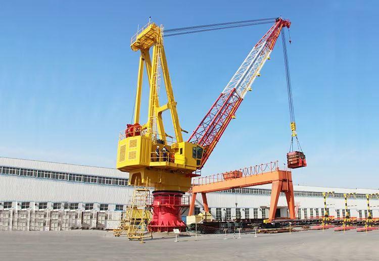 Offshore Boom Outrigger Pedestal Crane