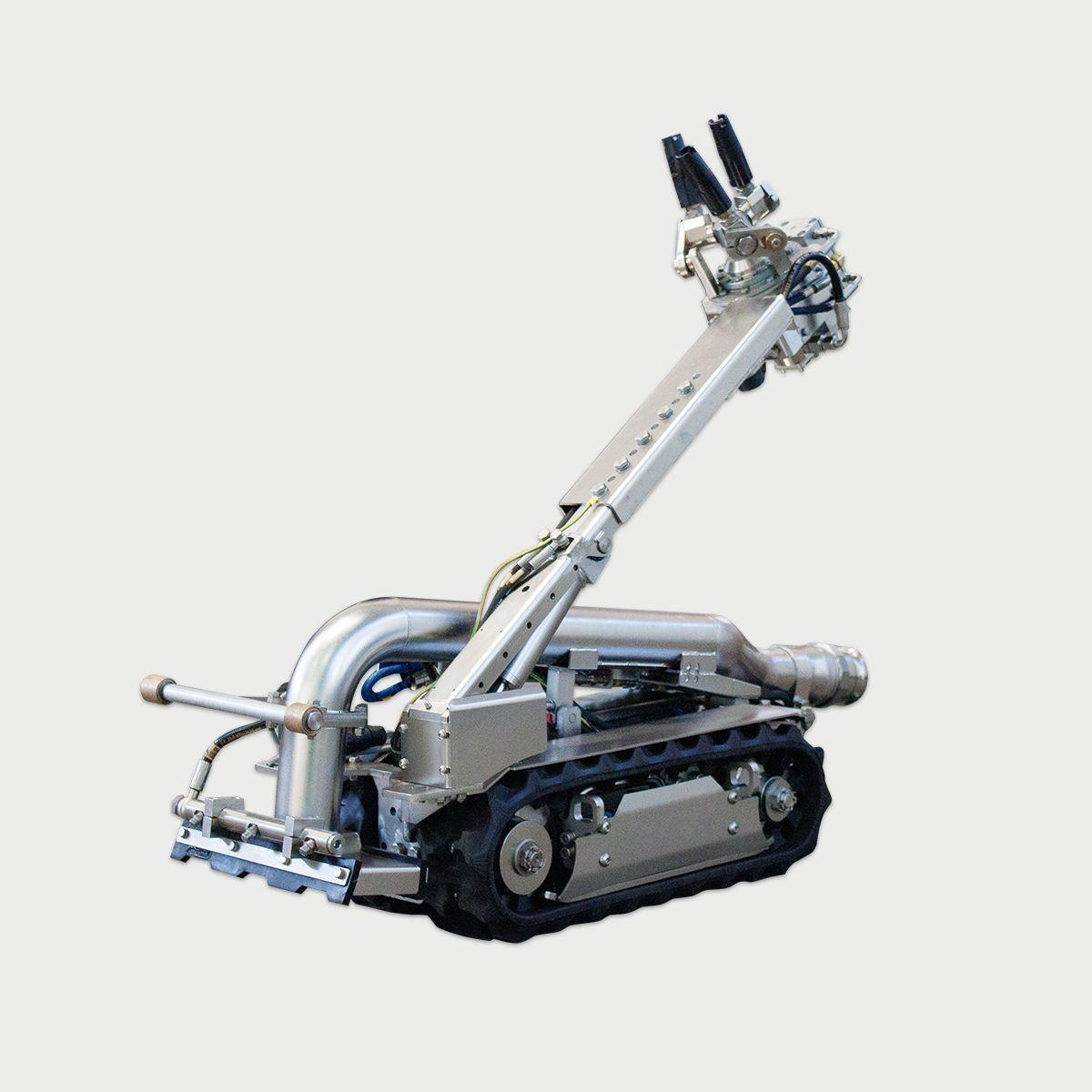 Remote-Controlled Cleaning Robots